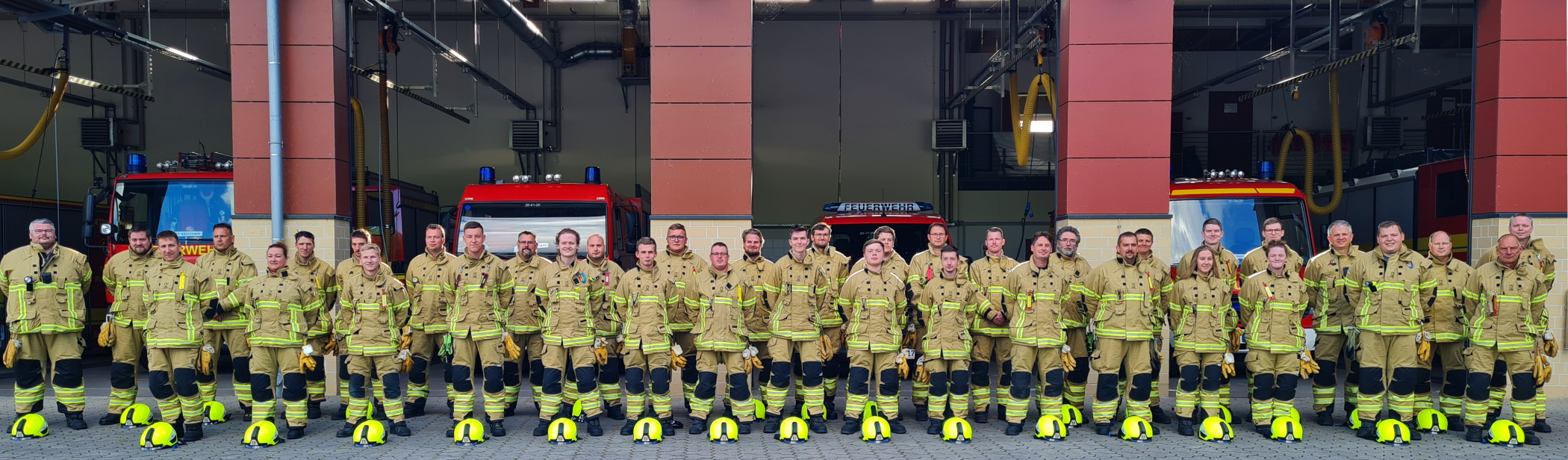 Gruppenbild der Ortsfeuerwehr Rüstringen